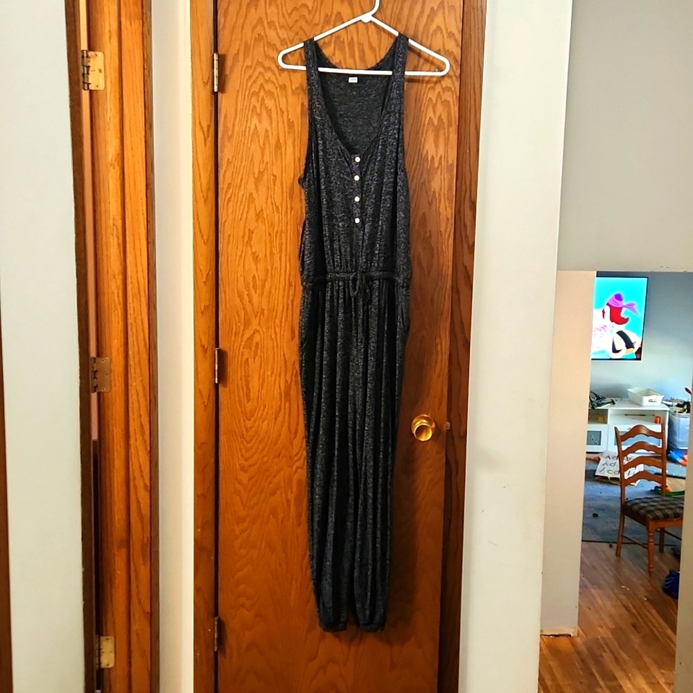 Old Navy, Size M, Dark Grey Jumpsuit
